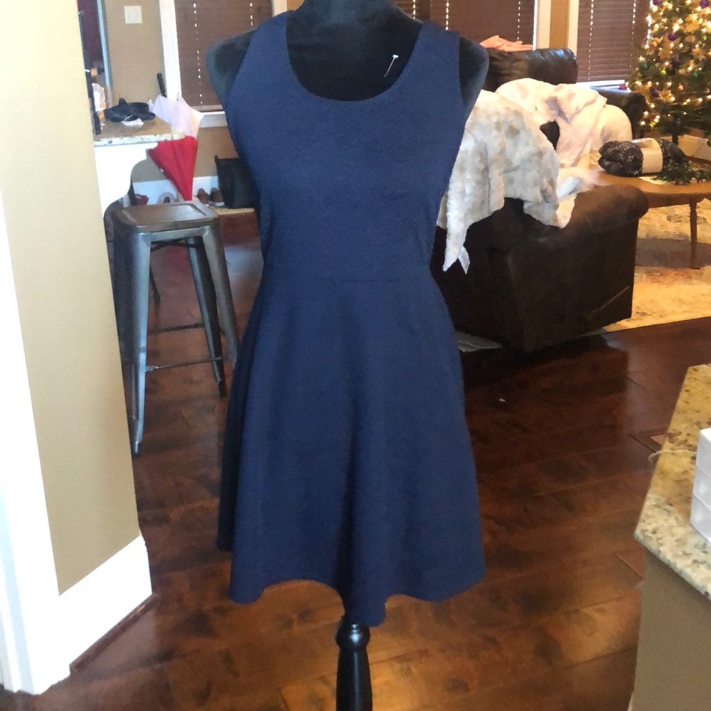 Navy dress